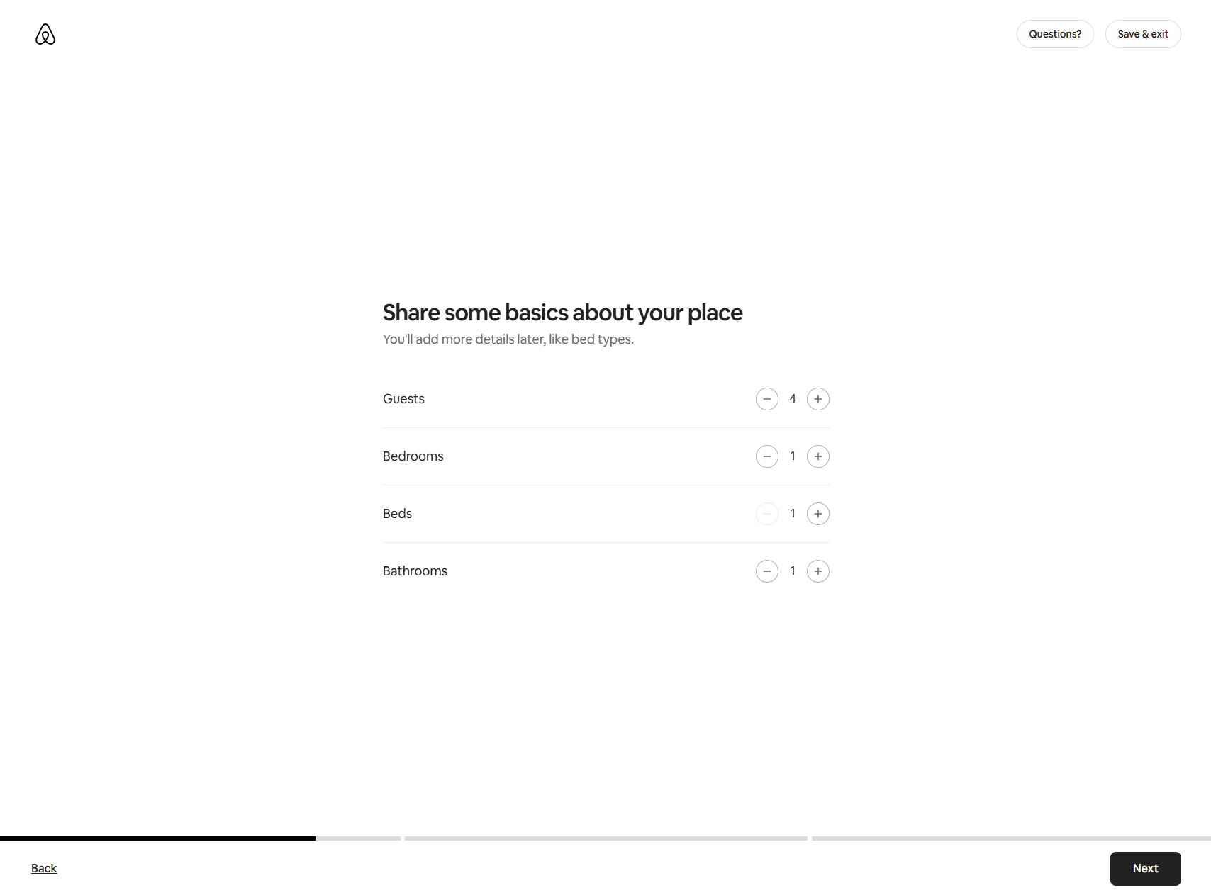 Airbnb signup step 9